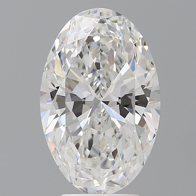 4.51 Carat Oval Shaped, Ideal Cut, E Color, VVS2 Clarity, IGI Certified Lab Grown Diamond