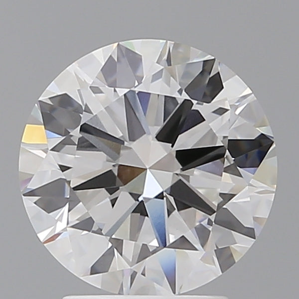3.00 Carat Round Shaped, Excellent Cut, E Color, VVS2 Clarity, IGI Certified Lab Grown Diamond