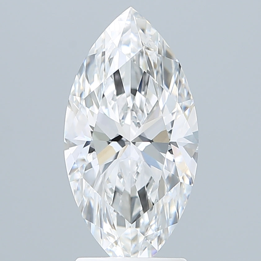 2.53 Carat Marquise Shaped, Ideal Cut, E Color, VVS2 Clarity, IGI Certified Lab Grown Diamond