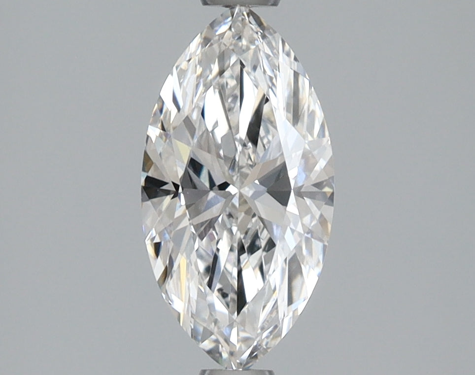 1.05 Carat Marquise Shaped, Ideal Cut, D Color, VVS2 Clarity, IGI Certified Lab Grown Diamond