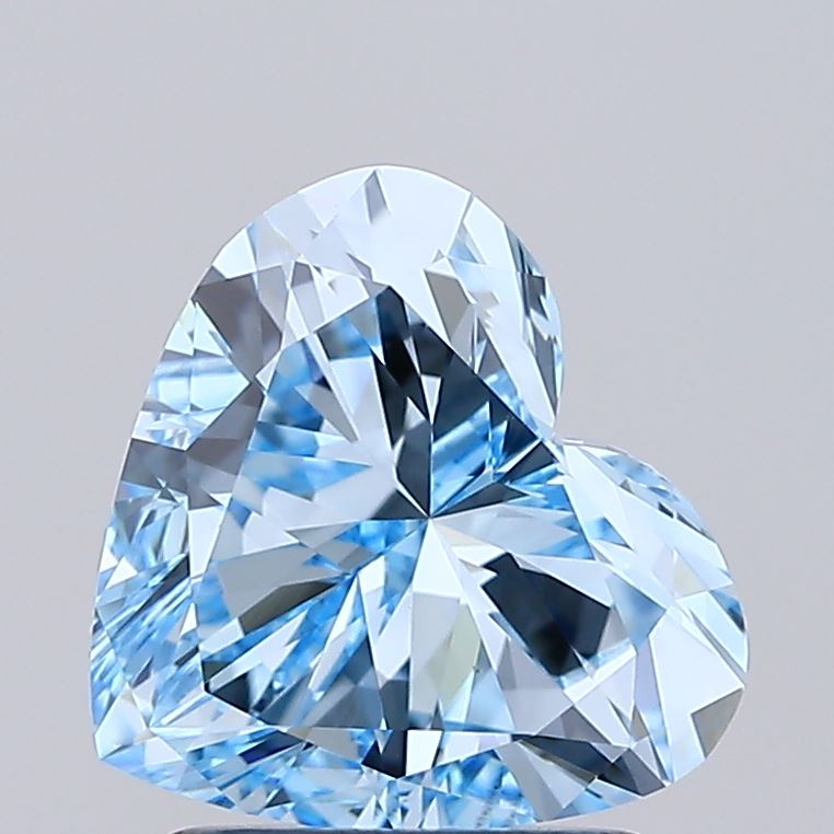 1.85 Carat Heart Shaped, Excellent Cut, VVS2 Clarity, IGI Certified Lab Grown Diamond