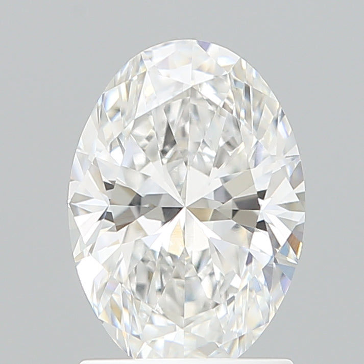 1.53 Carat Oval Shaped, Excellent Cut, E Color, VVS2 Clarity, IGI Certified Lab Grown Diamond