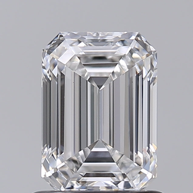 1.02 Carat Emerald Shaped, Very Good Cut, E Color, VS1 Clarity, IGI Certified Lab Grown Diamond