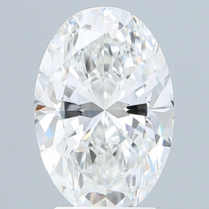 3.10 Carat Oval Shaped, Excellent Cut, E Color, VVS2 Clarity, IGI Certified Lab Grown Diamond