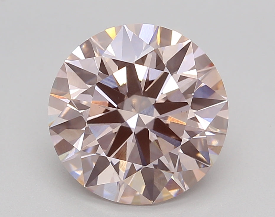 3.02 Carat Round Shaped, Ideal Cut, VS1 Clarity, IGI Certified Lab Grown Diamond