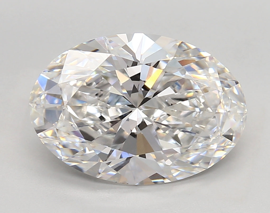 4.37 Carat Oval Shaped, Very Good Cut, E Color, VVS1 Clarity, IGI Certified Lab Grown Diamond