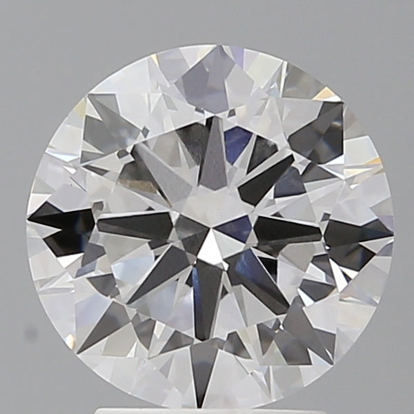 3.03 Carat Round Shaped, Excellent Cut, E Color, VVS2 Clarity, IGI Certified Lab Grown Diamond