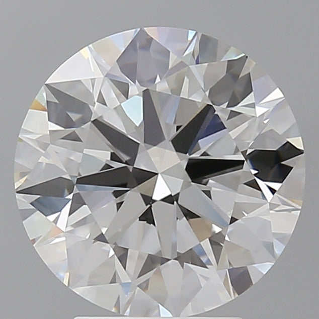 4.07 Carat Round Shaped, Ideal Cut, E Color, VVS2 Clarity, IGI Certified Lab Grown Diamond