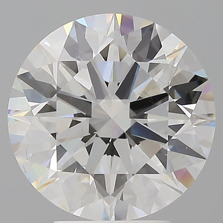4.10 Carat Round Shaped, Ideal Cut, E Color, VVS2 Clarity, IGI Certified Lab Grown Diamond