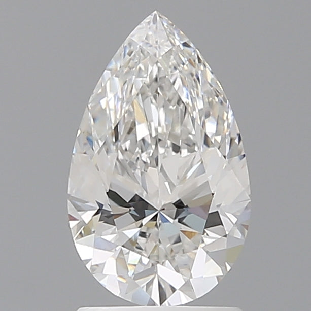 1.55 Carat Pear Shaped, Ideal Cut, E Color, VVS2 Clarity, IGI Certified Lab Grown Diamond