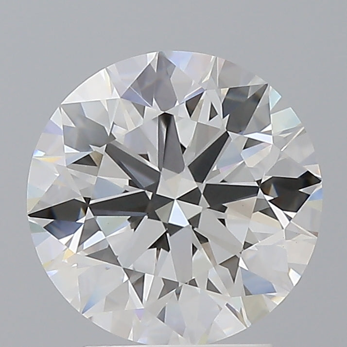 3.04 Carat Round Shaped, Ideal Cut, F Color, VVS2 Clarity, IGI Certified Lab Grown Diamond