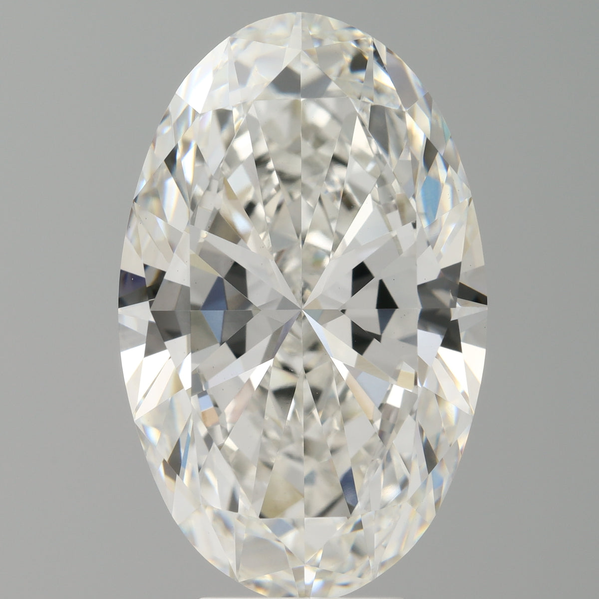 7.01 Carat Oval Shaped, Excellent Cut, F Color, VVS2 Clarity, IGI Certified Lab Grown Diamond