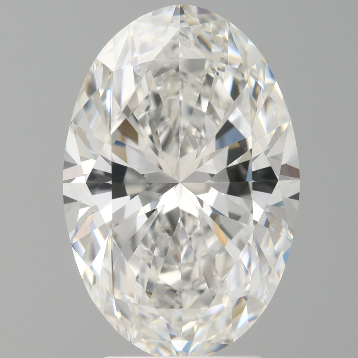 4.04 Carat Oval Shaped, Ideal Cut, F Color, VVS2 Clarity, IGI Certified Lab Grown Diamond