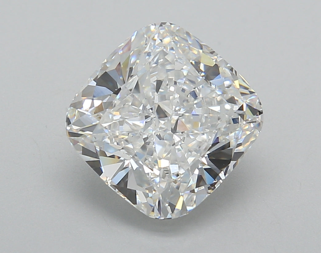 3.52 Carat Cushion Shaped, Very Good Cut, E Color, VS1 Clarity, IGI Certified Lab Grown Diamond