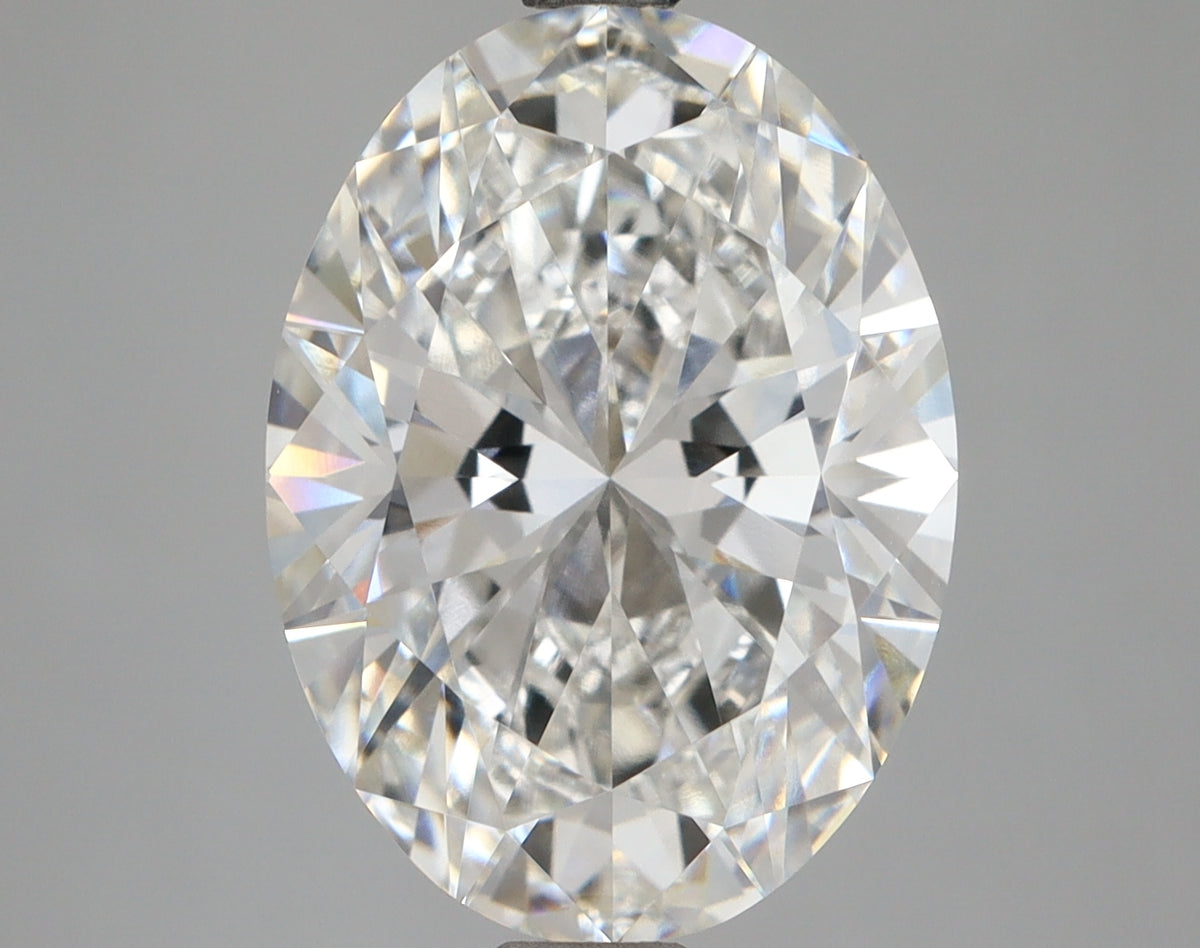 4.53 Carat Oval Shaped, Ideal Cut, F Color, VS1 Clarity, IGI Certified Lab Grown Diamond