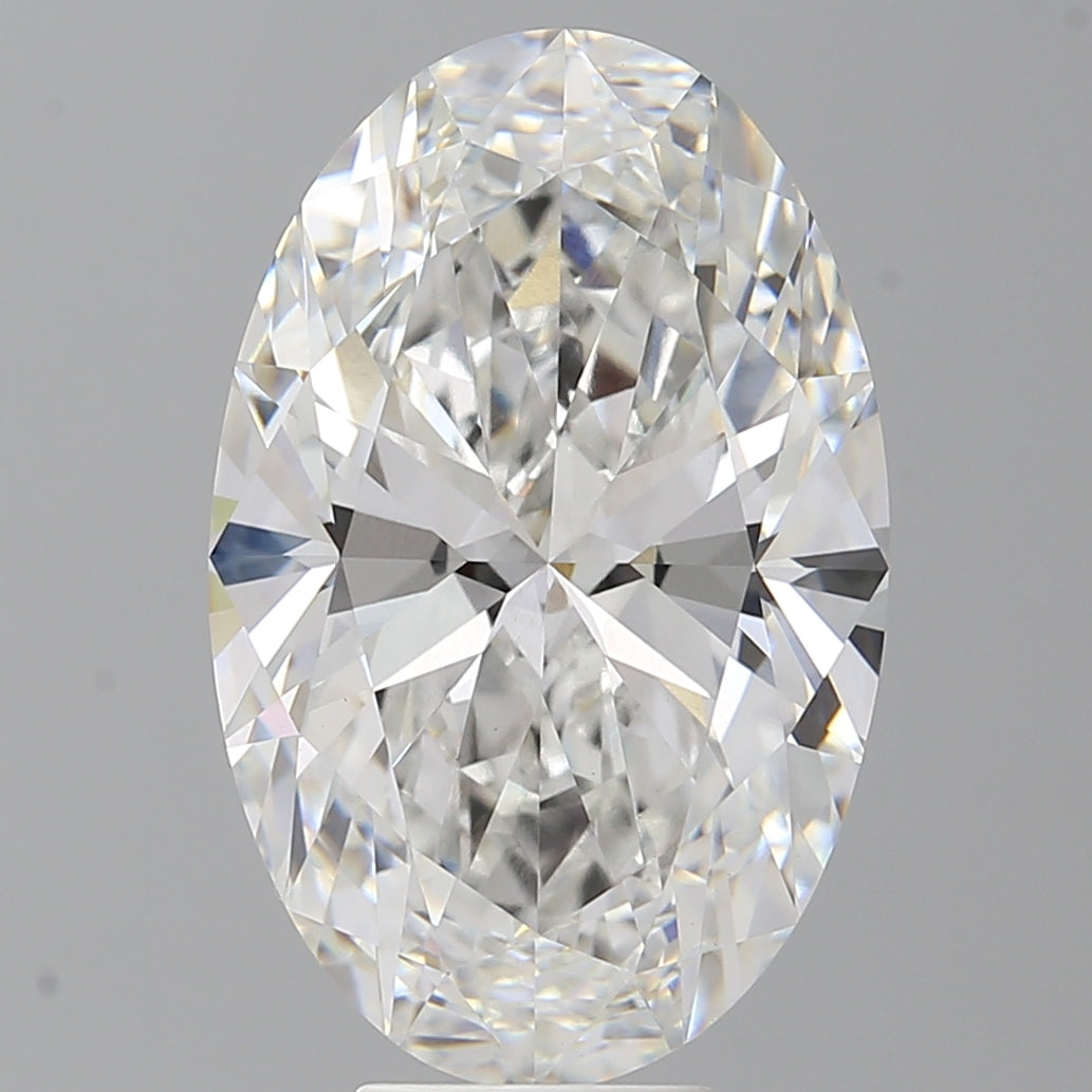 8.59 Carat Oval Shaped, Ideal Cut, E Color, VVS2 Clarity, IGI Certified Lab Grown Diamond