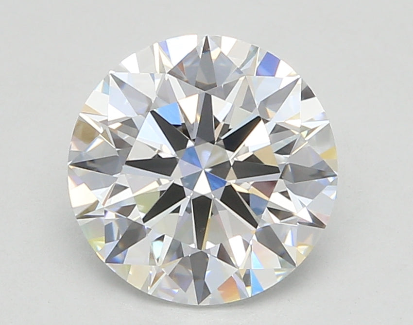 3.05 Carat Round Shaped, Ideal Cut, D Color, VVS2 Clarity, IGI Certified Lab Grown Diamond