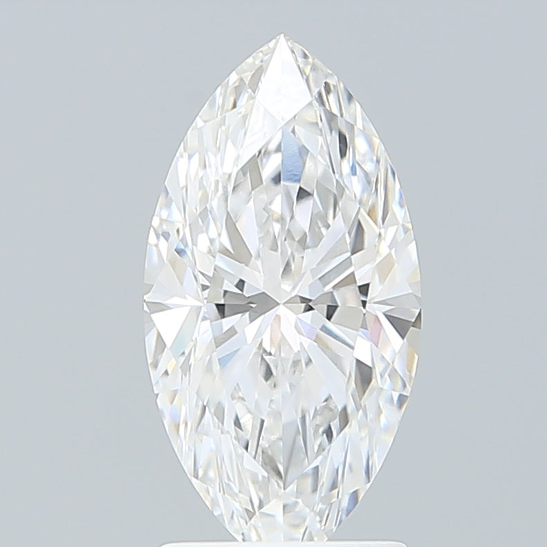 2.09 Carat Marquise Shaped, Excellent Cut, E Color, VVS2 Clarity, IGI Certified Lab Grown Diamond