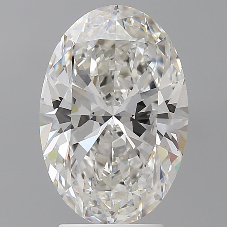 3.59 Carat Oval Shaped, Ideal Cut, F Color, VS1 Clarity, IGI Certified Lab Grown Diamond