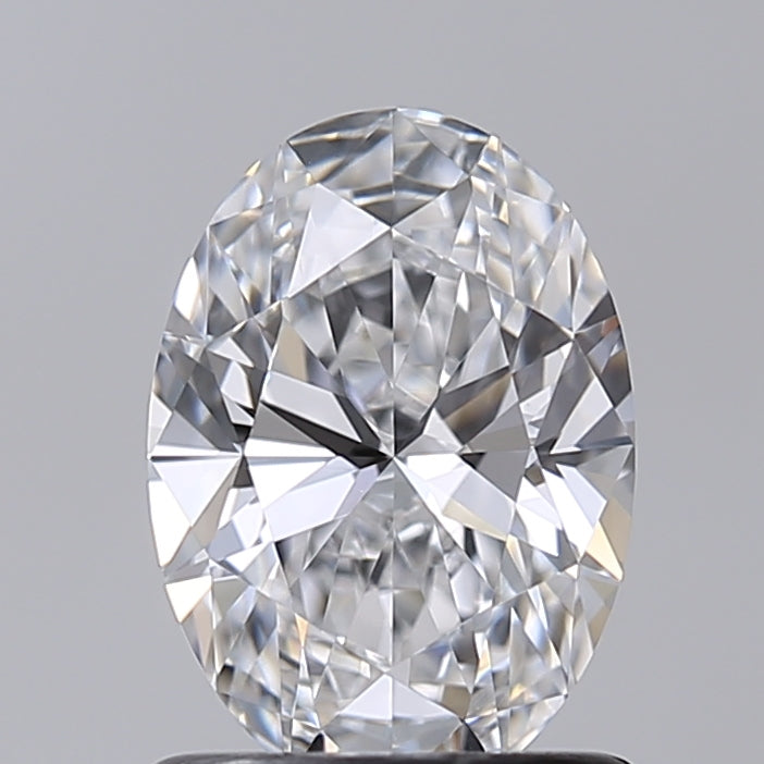 1.01 Carat Oval Shaped, Excellent Cut, D Color, VVS2 Clarity, IGI Certified Lab Grown Diamond