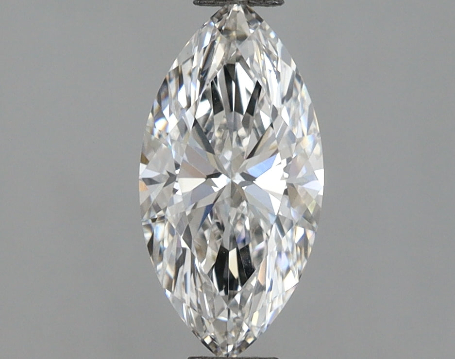 1.05 Carat Marquise Shaped, Ideal Cut, F Color, VVS2 Clarity, IGI Certified Lab Grown Diamond