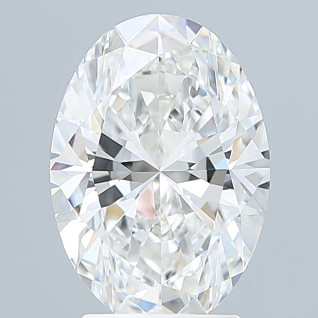 3.08 Carat Oval Shaped, Ideal Cut, E Color, VVS1 Clarity, IGI Certified Lab Grown Diamond