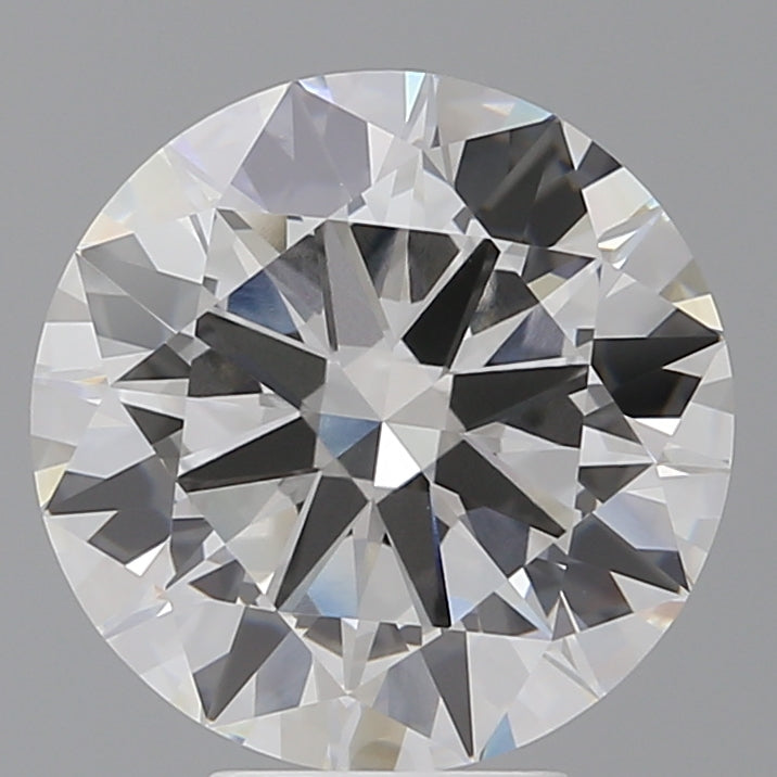 5.59 Carat Round Shaped, Excellent Cut, F Color, VVS2 Clarity, IGI Certified Lab Grown Diamond