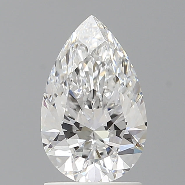 1.55 Carat Pear Shaped, Ideal Cut, E Color, VVS2 Clarity, IGI Certified Lab Grown Diamond