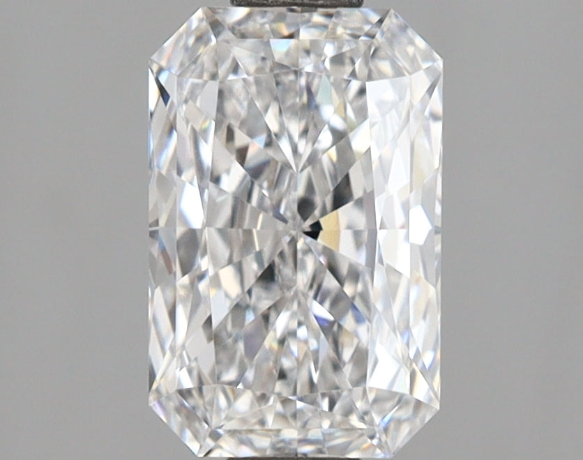 1.51 Carat Radiant Shaped, Excellent Cut, D Color, VVS1 Clarity, IGI Certified Lab Grown Diamond