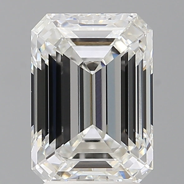 3.10 Carat Emerald Shaped, Ideal Cut, E Color, VS1 Clarity, IGI Certified Lab Grown Diamond