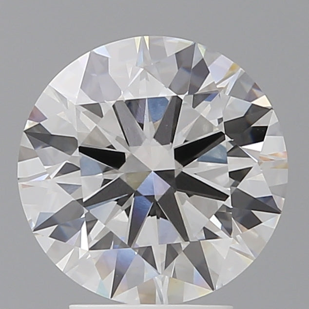 3.55 Carat Round Shaped, Ideal Cut, E Color, VVS2 Clarity, IGI Certified Lab Grown Diamond
