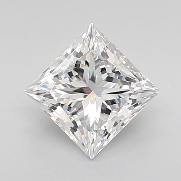 1.01 Carat Princess Shaped, Ideal Cut, E Color, VVS1 Clarity, IGI Certified Lab Grown Diamond