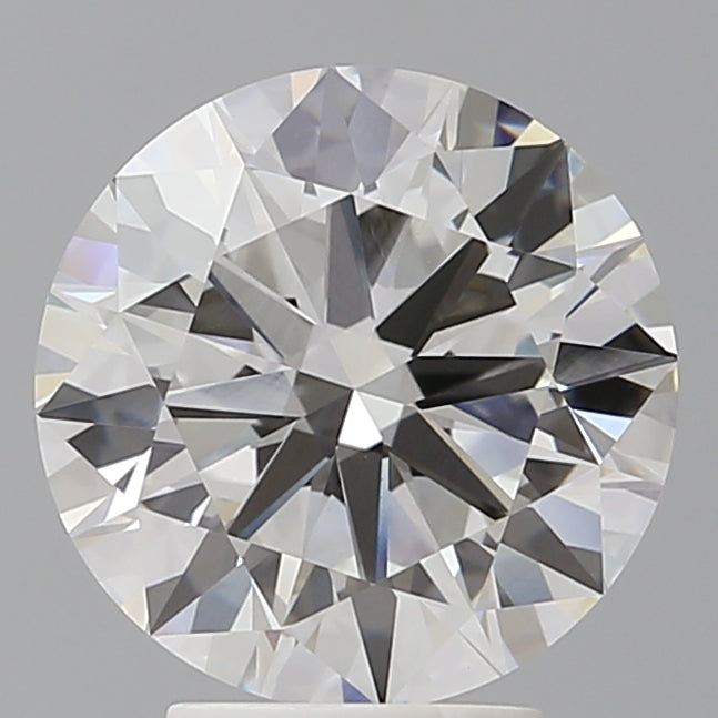 4.01 Carat Round Shaped, Excellent Cut, F Color, VVS2 Clarity, IGI Certified Lab Grown Diamond