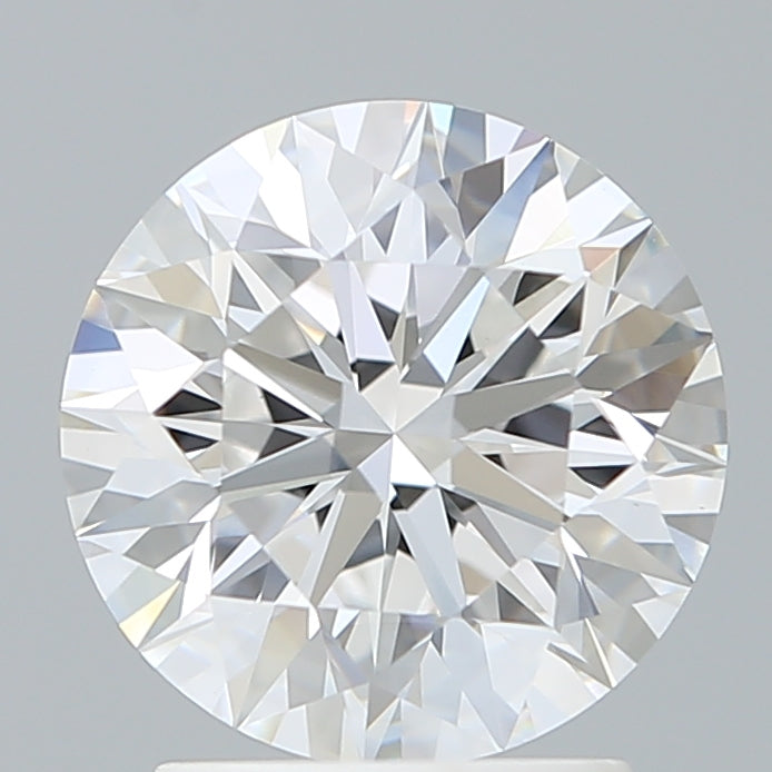 2.24 Carat Round Shaped, Excellent Cut, D Color, VVS2 Clarity, IGI Certified Lab Grown Diamond