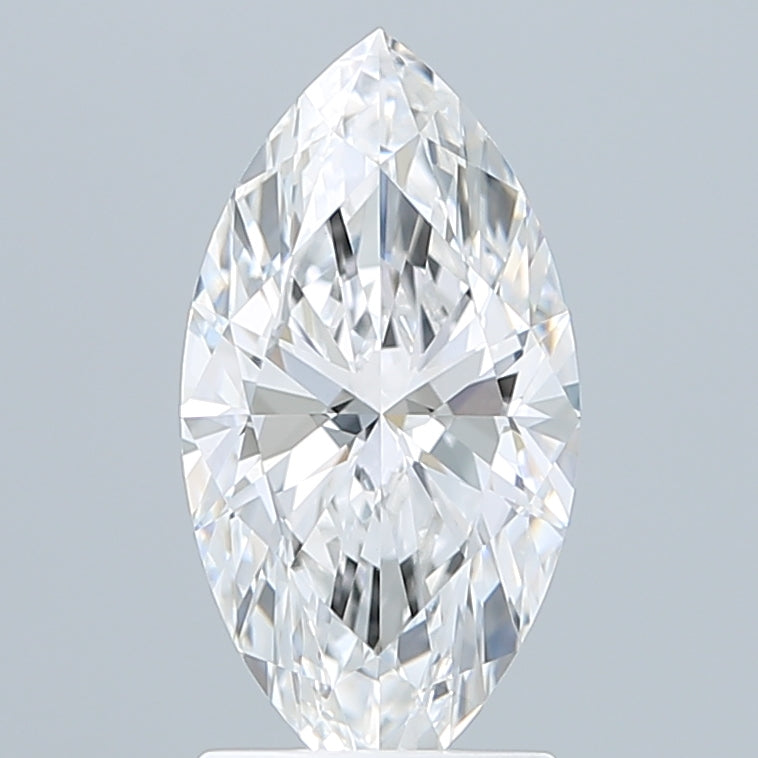 1.89 Carat Marquise Shaped, Excellent Cut, E Color, VVS2 Clarity, IGI Certified Lab Grown Diamond
