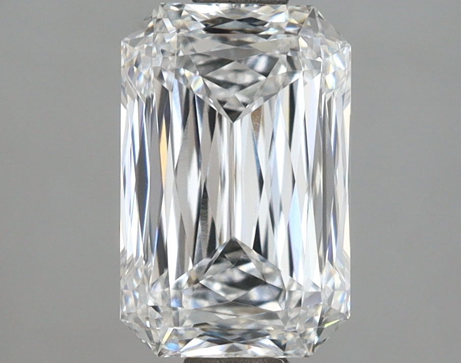 2.44 Carat Radiant Shaped, Ideal Cut, D Color, VVS1 Clarity, IGI Certified Lab Grown Diamond