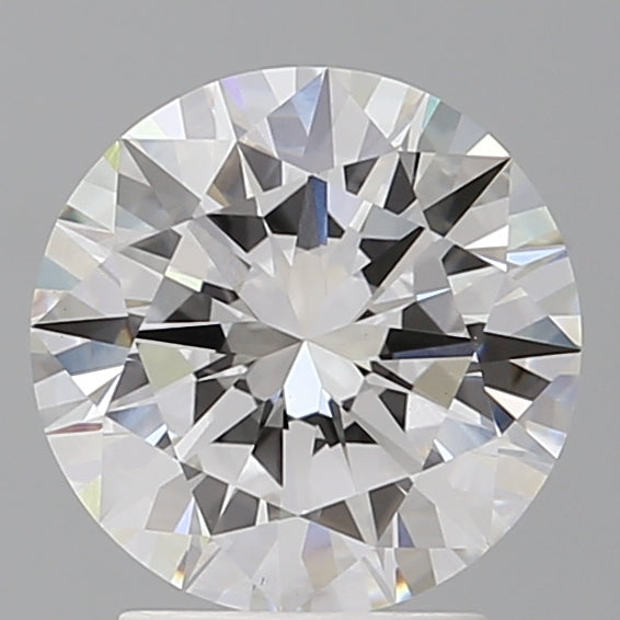 2.55 Carat Round Shaped, Excellent Cut, E Color, VS1 Clarity, IGI Certified Lab Grown Diamond