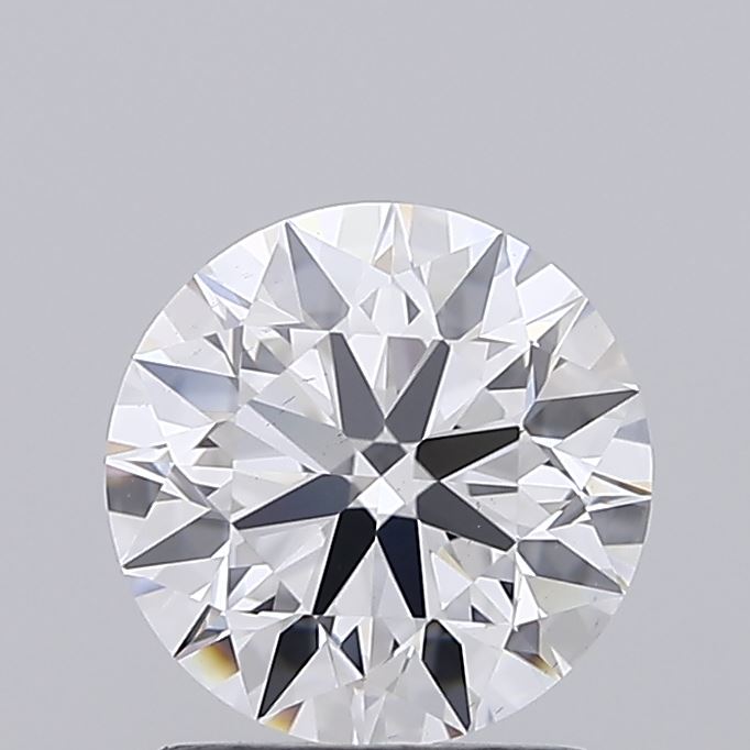 1.51 Carat Round Shaped, Ideal Cut, D Color, VS2 Clarity, IGI Certified Lab Grown Diamond