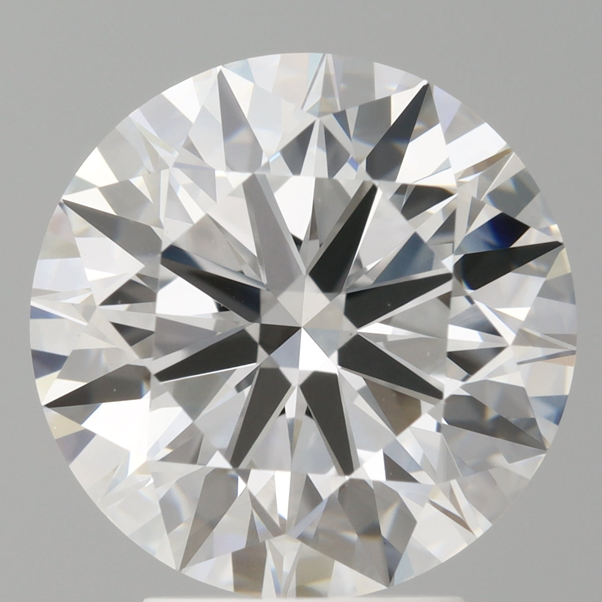 4.00 Carat Round Shaped, Excellent Cut, E Color, VVS2 Clarity, IGI Certified Lab Grown Diamond