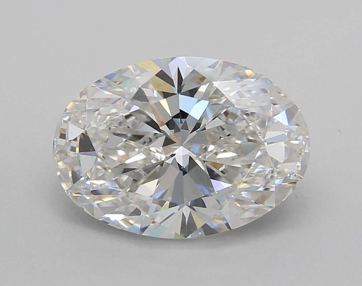 4.51 Carat Oval Shaped, Excellent Cut, F Color, VS1 Clarity, IGI Certified Lab Grown Diamond