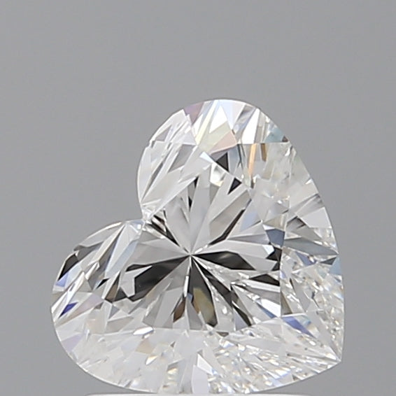 1.60 Carat Heart Shaped, Excellent Cut, E Color, VS1 Clarity, IGI Certified Lab Grown Diamond