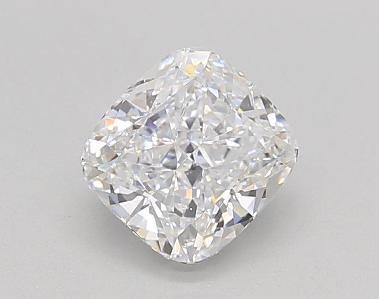 1.06 Carat Cushion Shaped, Ideal Cut, D Color, VS2 Clarity, IGI Certified Lab Grown Diamond