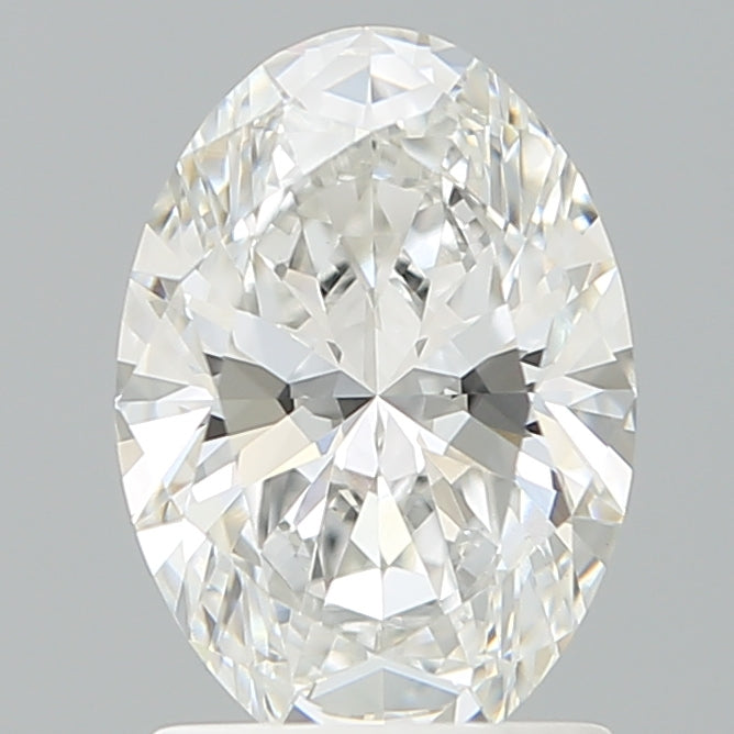 1.60 Carat Oval Shaped, Ideal Cut, E Color, VS1 Clarity, IGI Certified Lab Grown Diamond