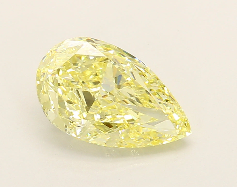 2.53 Carat Pear Shaped, Excellent Cut, VS1 Clarity, IGI Certified Lab Grown Diamond