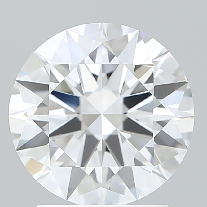 2.07 Carat Round Shaped, Ideal Cut, D Color, VVS1 Clarity, IGI Certified Lab Grown Diamond