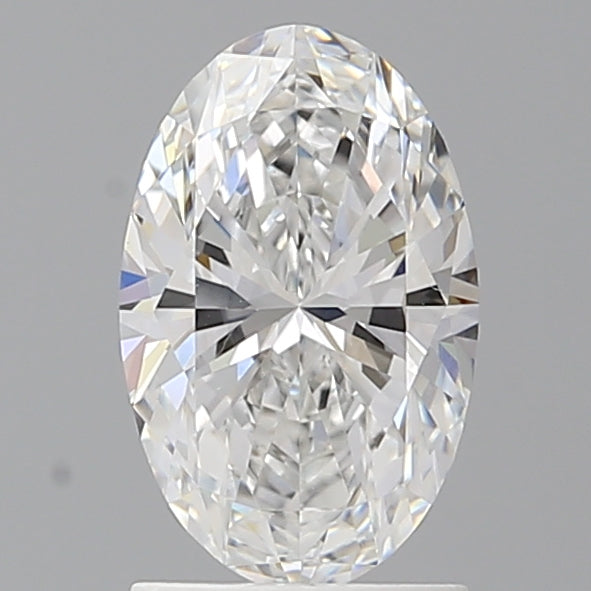 1.59 Carat Oval Shaped, Ideal Cut, D Color, VVS2 Clarity, IGI Certified Lab Grown Diamond