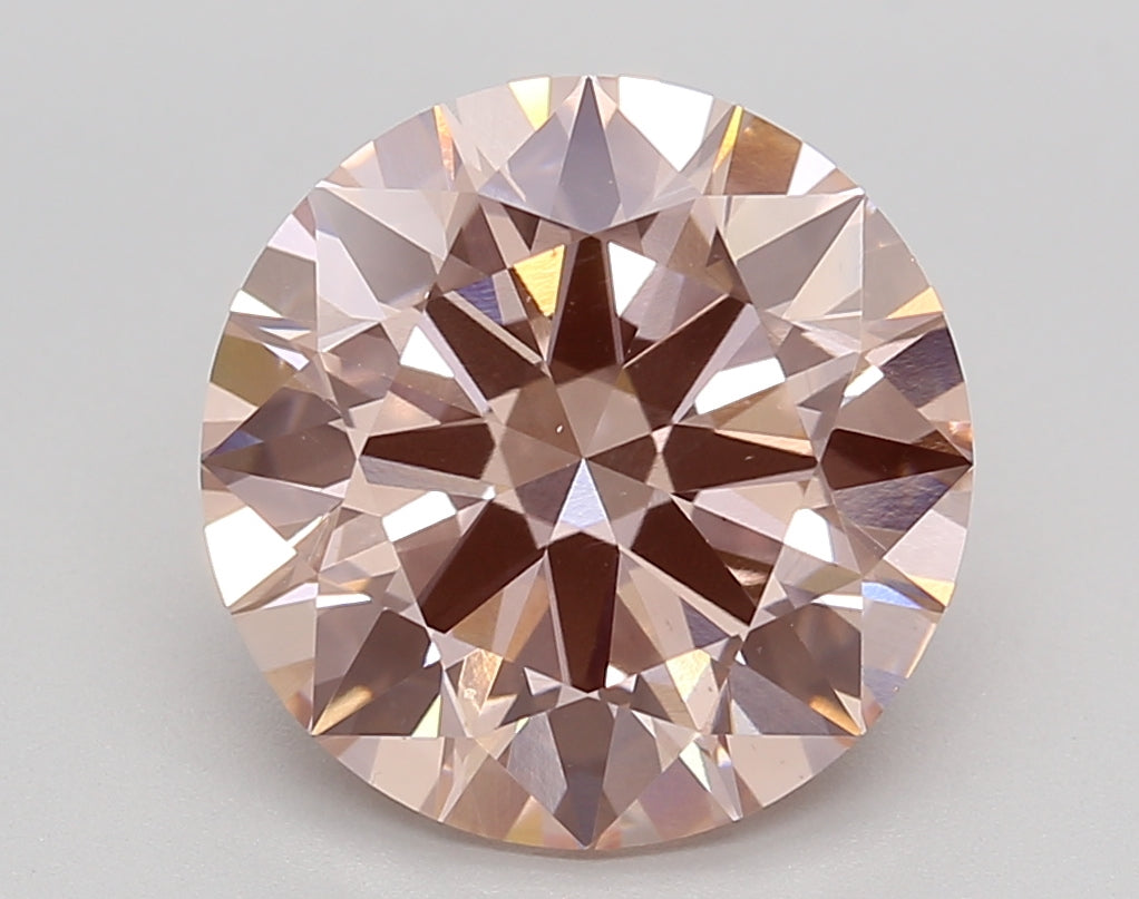 4.43 Carat Round Shaped, Ideal Cut, VS1 Clarity, IGI Certified Lab Grown Diamond