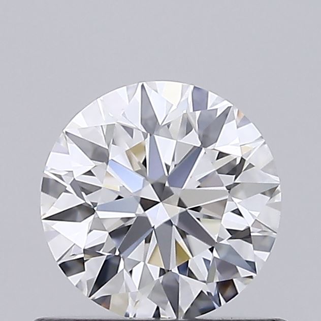 0.53 Carat Round Shaped, Ideal Cut, D Color, VVS2 Clarity, IGI Certified Lab Grown Diamond