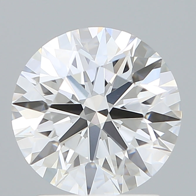 2.06 Carat Round Shaped, Ideal Cut, D Color, VVS2 Clarity, IGI Certified Lab Grown Diamond