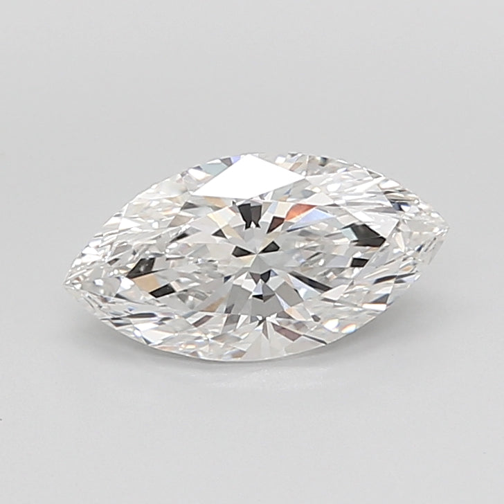 2.59 Carat Marquise Shaped, Ideal Cut, F Color, VVS2 Clarity, IGI Certified Lab Grown Diamond